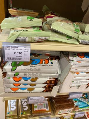More vegan chocolate brands at Naturalia - Bezons in Courbevoie
