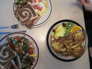 Breakfast  at Cafe Du Soleil in Vancouver