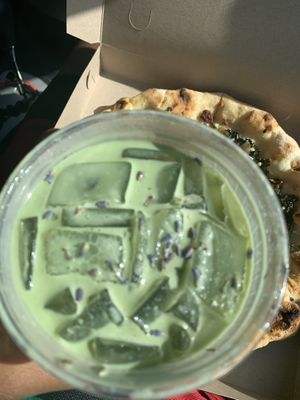 Matcha Lavender 🍵  at Raw in Milpitas