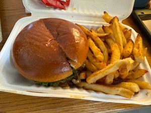 Jalapeno Burger at Raw in Milpitas