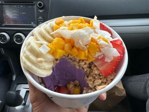 Ube Cream Bowl at Raw in Milpitas