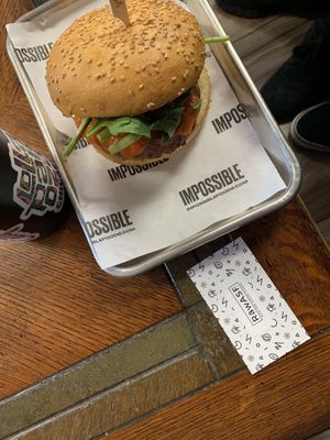 Spicy Jalapeño Burger was AMAZING at Raw in Milpitas