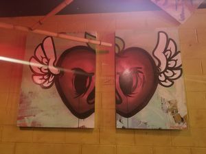 Badass art  at Magic Vegan Cafe in Gulfport