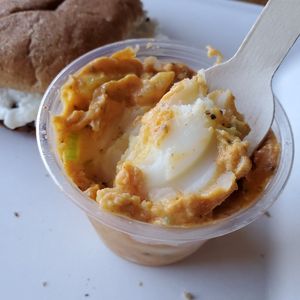 Potatoe salad at Magic Vegan Cafe in Gulfport