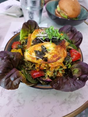 Ackee rasta pasta buddha bowl at Genesis Plant Based Alchemy in North London