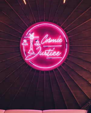 Awesome artwork! at Genesis Plant Based Alchemy in North London