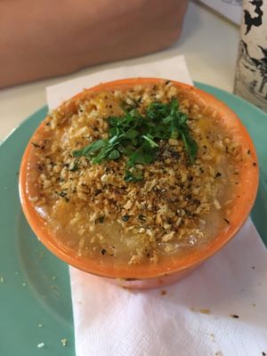 Kamut mac and cheese at Genesis Plant Based Alchemy in North London