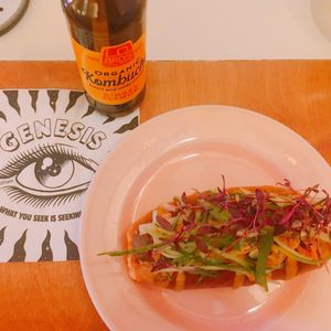 Vegan Bahn Mi!  at Genesis Plant Based Alchemy in North London