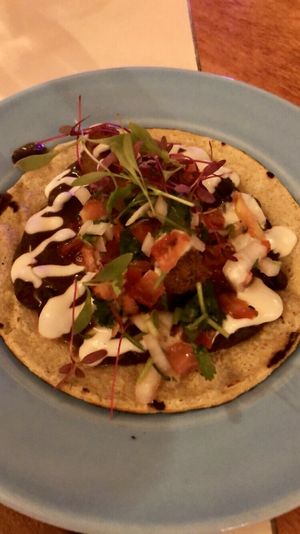 Taco at Genesis Plant Based Alchemy in North London