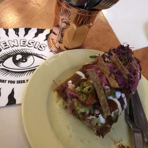 Mayan Dog at Genesis Plant Based Alchemy in North London