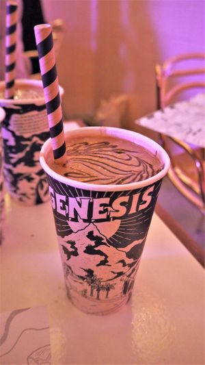 Chocolate Milkshake [£5.95]  at Genesis Plant Based Alchemy in North London