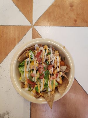 One of the bowls at Genesis at Genesis Plant Based Alchemy in North London