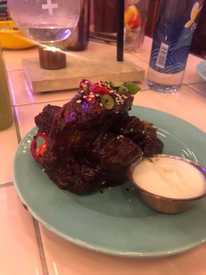 bbq ribs  at Genesis Plant Based Alchemy in North London