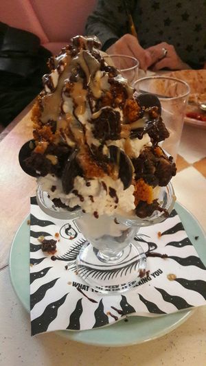 Ice cream at Genesis Plant Based Alchemy in North London