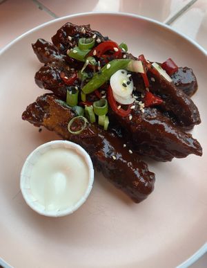 Seitan ribs at Genesis Plant Based Alchemy in North London