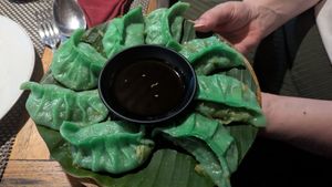 These are vegetarian! Not vegan!! (for the kids) at Jaring Kitchen & Drinks in Singaraja