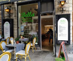 Outdoors seating at Bella in Stockholm