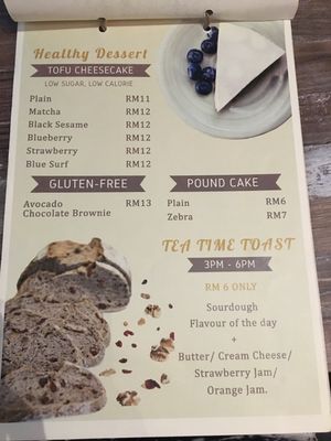 Menu 4 at Joies Sourdough in Penang