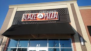 From outside at Blaze Pizza in Murfreesboro