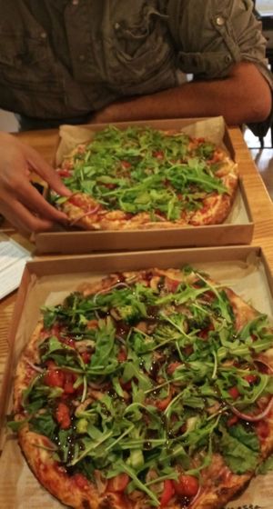 Vegan Pizzas at Blaze Pizza - Woodlake Square in Houston