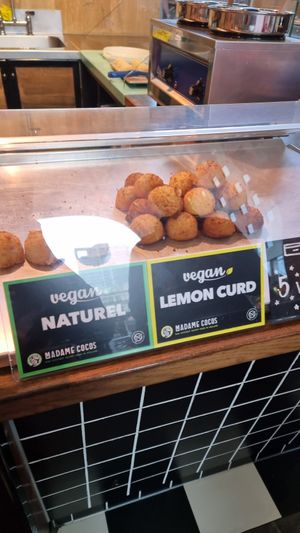 Vegan options (05.2023) at Madame Cocos - Market Hall in Rotterdam