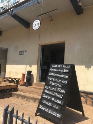 Exterior at Chess Cafe in Kigali