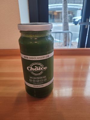 Choice greens at Choice Superfood Bar & Juicery - Little Italy in San Diego