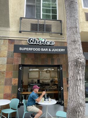   at Choice Superfood Bar & Juicery - Little Italy in San Diego