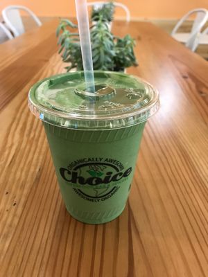 Warrior smoothie  at Choice Superfood Bar & Juicery - Little Italy in San Diego
