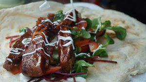 Sticky 'Ribs' at Sun of Seitan in Newcastle Upon Tyne