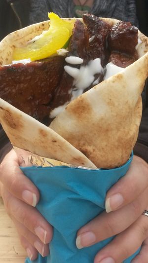 Sticky ribs at Sun of Seitan in Newcastle Upon Tyne