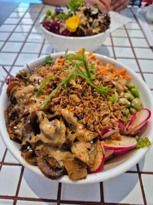 Vegan bowls at The Poke Co. in Cape Town