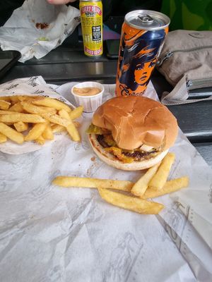 Cheezeburger at Frost Burgers in Liverpool