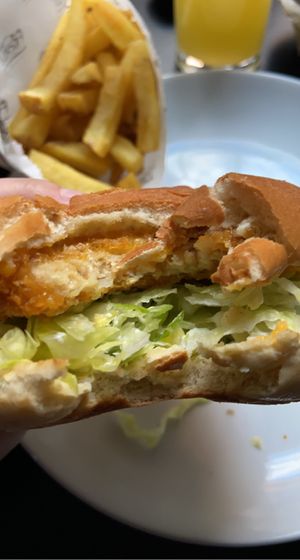 Garlic Mayo Chicken with Fries  at Frost Burgers in Liverpool