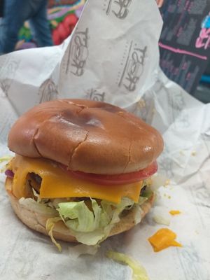 No beef burger at Frost Burgers in Liverpool