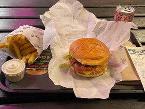   at Frost Burgers in Liverpool