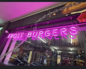 Cool atmosphere  at Frost Burgers in Liverpool
