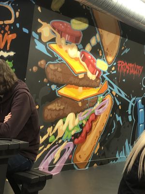   at Frost Burgers in Liverpool