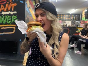   at Frost Burgers in Liverpool