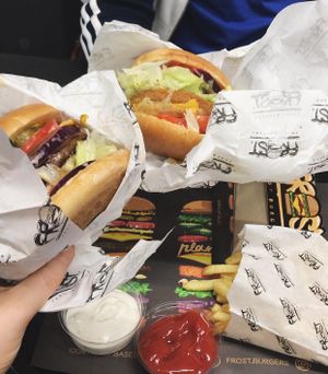 BEEF FREE and CHICKEN FREE  at Frost Burgers in Liverpool