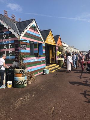 Goat ledge cafe  at Goat Ledge in Hastings