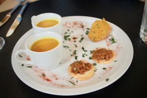 Vegan tapas at Au Goût du Jour in Eupen