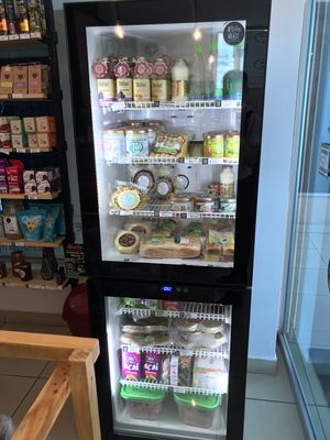 Fresh vegan cheese  at Te Quiero Verde in Quito