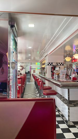 Inside  at American Dream Diner in Geneva