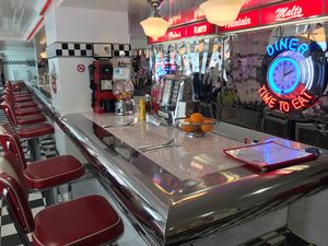 Inside at American Dream Diner in Geneva