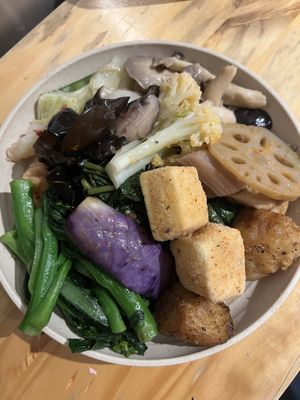 My plate  at Everyday in Hong Kong Island