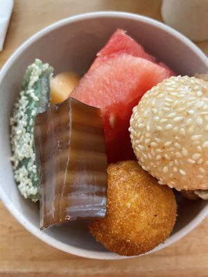 Vegan dessert selectionn  at Everyday in Hong Kong Island