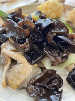 Fresh mushrooms   at Everyday in Hong Kong Island