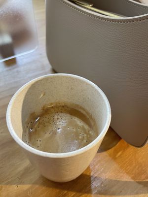 Coffee with rice milk   at Everyday in Hong Kong Island