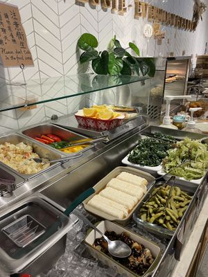 Salad bar   at Everyday in Hong Kong Island